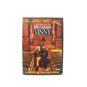 My Cousin Vinny DVD Comedy Movie Jonathan Lynn Film Hardcover Vtg 1992